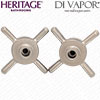 Heritage 691003073003 Dawlish Brushed Nickel
