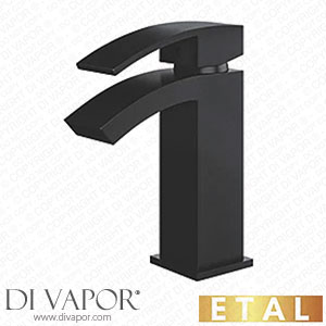 ETAL Kinlin Mono Basin Mixer Tap Matt Black 695KG Spare Parts