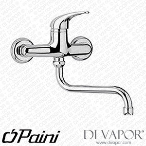 Paini 69CR501 Jolly Wall Mounted Single Lever Kitchen Mixer Tap Spare Parts