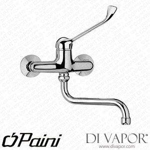 Paini 69CR501L Jolly Wall Mounted Medical Lever Kitchen Mixer Tap Spare Parts