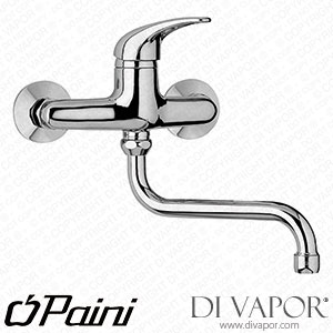Paini 69CR501Z Jolly Wall Mounted Single Lever Kitchen Mixer Spare Parts