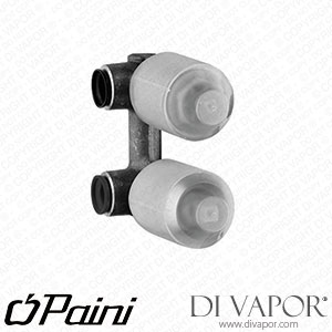 Paini 69PZ6911MS Dax R - RS PVD Brushed Black Universal Built-In Thermostatic Mixer 2-Way Rotary Diverter Valve Spare Parts