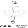 Cifial 700800TD Edwardian Traditional Thermostatic Shower Column Spare Parts
