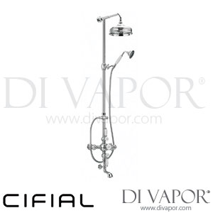 Cifial 700900TD Edwardian Traditional Thermostatic Bath Shower Column Spare Parts