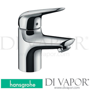 Hansgrohe 71026000 Novus Single Lever Basin Mixer 70 with 2 Flow Rates with Pop-Up Waste Set 10/17 - 01/19 Spare Parts