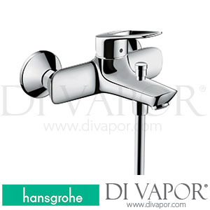 Hansgrohe 71040000 Novus Single Lever Bath Mixer for Exposed Installation >10/17 Spare Parts