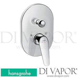 Hansgrohe 71047000 Novus Single Lever Bath Mixer for Concealed Installation 10/17 - 06/22 Spare Parts