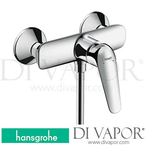 Hansgrohe 71060000 Novus Single Lever Shower Mixer for Exposed Installation 10/17 - 06/22 Spare Parts