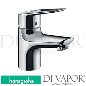 Hansgrohe 71084000 Novus Loop Single Lever Basin Mixer 70 Coolstart with Pop-Up Waste Set >10/17 Spare Parts