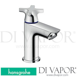 Hansgrohe 71135000 Logis Classic Pillar Tap 70 for Cold Water without Waste Set 01/15 - 12/20 Spare Parts