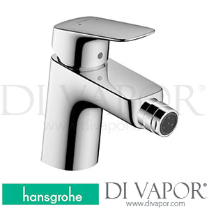 Hansgrohe 71204000 Logis Single Lever Bidet Mixer 70 with Pop-Up Waste Set 10/14 - 12/14 Spare Parts