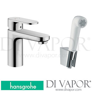 Hansgrohe 71215000 Vernis Blend Single Lever Basin Mixer 100 with Bidette Hand Shower and Shower Hose 160 Cm >01/21 Spare Parts