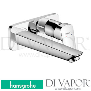 Hansgrohe 71220000 Logis Single Lever Basin Mixer for Concealed Installation Wall-Mounted with Spout 19,5 Cm >01/15 Spare Parts