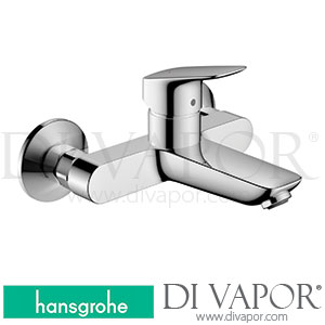 Hansgrohe 71225000 Logis Single Lever Basin Mixer for Exposed Installation Wall-Mounted >07/15 Spare Parts