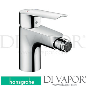Hansgrohe 71237000 Logis E Single Lever Bidet Mixer with Metal Pop-Up Waste Set >01/19 Spare Parts