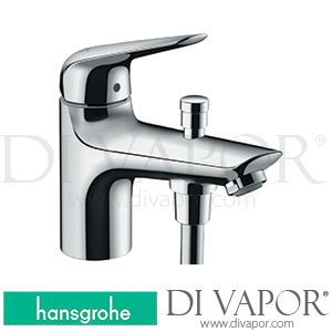 Hansgrohe 71324000 Novus Single Lever Bath and Shower Mixer Monotrou with 2 Flow Rates 10/17 - 04/20 Spare Parts