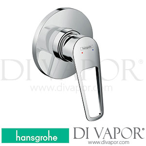 Hansgrohe 71361000 Novus Loop Single Lever Shower Mixer for Concealed Installation 01/19 - 06/22 Spare Parts