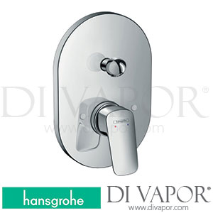 Hansgrohe 71406000 Logis Single Lever Bath Mixer for Concealed Installation 04/14 - 03/15 Spare Parts