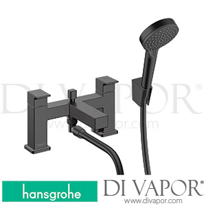 Hansgrohe 71462670 Vernis Shape 2-Hole Rim Mounted Bath Mixer with Diverter Valve and Vernis Blend Hand Shower Vario >04/21 Spare Parts