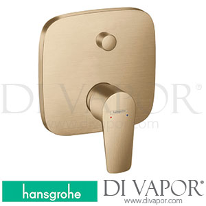 Hansgrohe 71474140 Talis E Single Lever Bath Mixer for Concealed Installation with Integrated Security Combination According To En1717 for Ibox Universal >07/19 Spare Parts