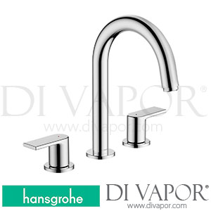 Hansgrohe 71563007 Vernis Shape 3-Hole Basin Mixer with Pop-Up Waste Set >04/20 Spare Parts