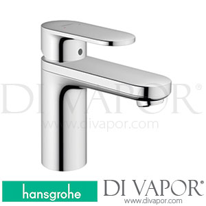 Hansgrohe 71571007 Vernis Blend Single Lever Basin Mixer 100 with Isolated Water Conduction and Pop-Up Waste Set >04/20 Spare Parts