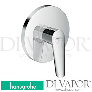 Hansgrohe 71603000 Logis E Single Lever Shower Mixer for Concealed Installation for Ibox Universal >10/17 Spare Parts