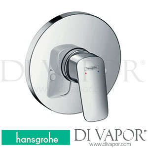 Hansgrohe 71606000 Logis Single Lever Shower Mixer for Concealed Installation 04/14 - 03/15 Spare Parts