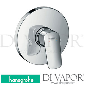 Hansgrohe 71606000 Logis Single Lever Shower Mixer for Concealed Installation >04/15 Spare Parts