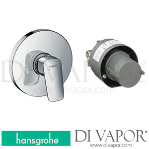 Hansgrohe 71666000 Logis Shower Mixer Set for Concealed Installation >04/15 Spare Parts