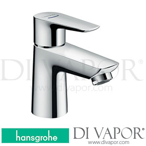 Hansgrohe 71706000 Talis E Pillar Tap 80 with Lever Handle for Cold Water Or Pre-Adjusted Water without Waste Set >10/15 Spare Parts