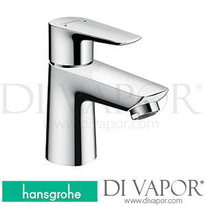 Hansgrohe 71707000 Talis E Single Lever Basin Mixer 80 for Vented Hot Water Cylinders with Pop-Up Waste Set >10/15 Spare Parts