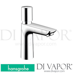 Hansgrohe 71719000 Talis E Self-Closing Pillar Tap 110 for Cold Water Or Pre-Adjusted Water without Waste Set >04/21 Spare Parts