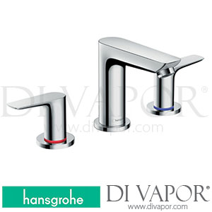 Hansgrohe 71733000 Talis E 3-Hole Basin Mixer with Pop-Up Waste Set >01/16 Spare Parts