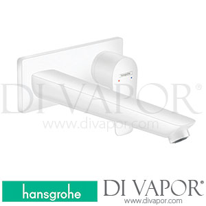 Hansgrohe 71734700 Talis E Single Lever Basin Mixer for Concealed Installation Wall-Mounted with Spout 22.5 Cm >11/19 Spare Parts