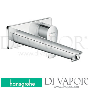 Hansgrohe 71735009 Talis E Single Lever Basin Mixer for Concealed Installation Wall-Mounted with Spout 22.5 Cm 2 Ticks >04/20 Spare Parts
