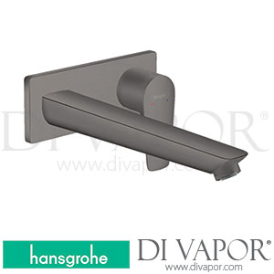 Hansgrohe 71736349 Talis E Single Lever Basin Mixer for Concealed Installation Wall-Mounted with Spout 22.5 Cm 3 Ticks >04/20 Spare Parts