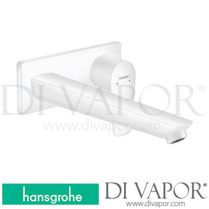 Hansgrohe 71736709 Talis E Single Lever Basin Mixer for Concealed Installation Wall-Mounted with Spout 22.5 Cm 3 Ticks >04/20 Spare Parts