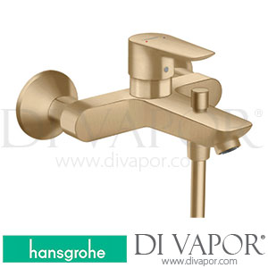 Hansgrohe 71740140 Talis E Single Lever Bath Mixer for Exposed Installation >07/19 Spare Parts