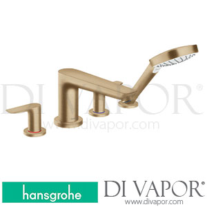 Hansgrohe 71748140 Talis E 4-Hole Rim Mounted Bath Mixer >07/19 Spare Parts