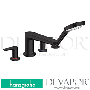 Hansgrohe 71748670 Talis E 4-Hole Rim Mounted Bath Mixer >10/19 Spare Parts