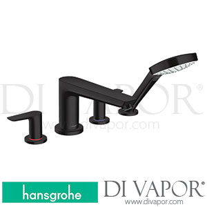 Hansgrohe 71748677 Talis E 4-Hole Rim Mounted Bath Mixer >03/20 Spare Parts