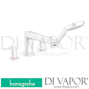 Hansgrohe 71748707 Talis E 4-Hole Rim Mounted Bath Mixer >03/20 Spare Parts