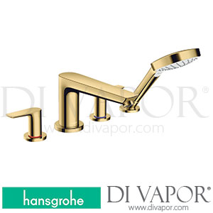 Hansgrohe 71748997 Talis E 4-Hole Rim Mounted Bath Mixer >03/20 Spare Parts