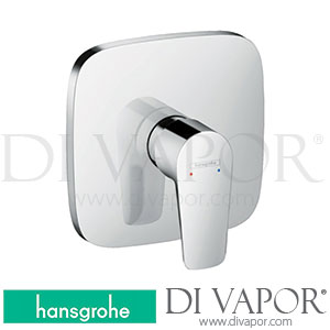 Hansgrohe 71765000 Talis E Single Lever Shower Mixer for Concealed Installation for Ibox Universal 10/15 - 11/16 Spare Parts
