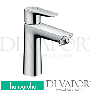 Hansgrohe 71771009 Talis E Single Lever Basin Mixer 110 with Push-Open Waste Set 3 Ticks >04/20 Spare Parts