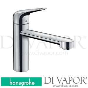 Hansgrohe 71806019 Focus M42 Single Lever Kitchen Mixer 120, 1Jet Spare Parts >10/18