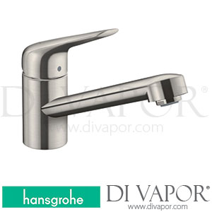 Hansgrohe 71808800 Focus M42 Single Lever Kitchen Mixer 100, 1Jet Spare Parts >10/18