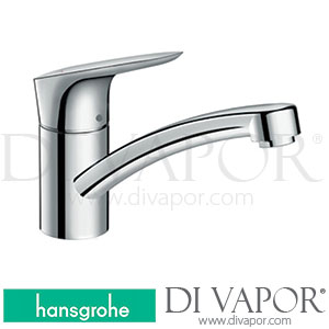 Hansgrohe 71837000 Logis M31 Single Lever Kitchen Mixer 120, Coolstart, Ecosmart, 1Jet Spare Parts >02/15