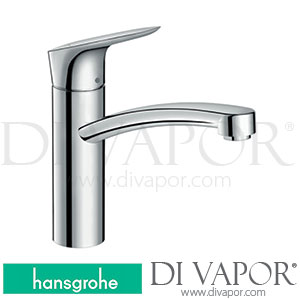 Hansgrohe 71860000 Logis M31 Single Lever Kitchen Mixer 160, Eco, 1Jet Spare Parts >10/19